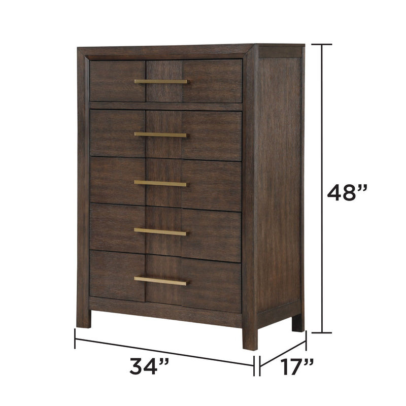 Kenzo - 5 Drawer Chest by HouseOfZazla