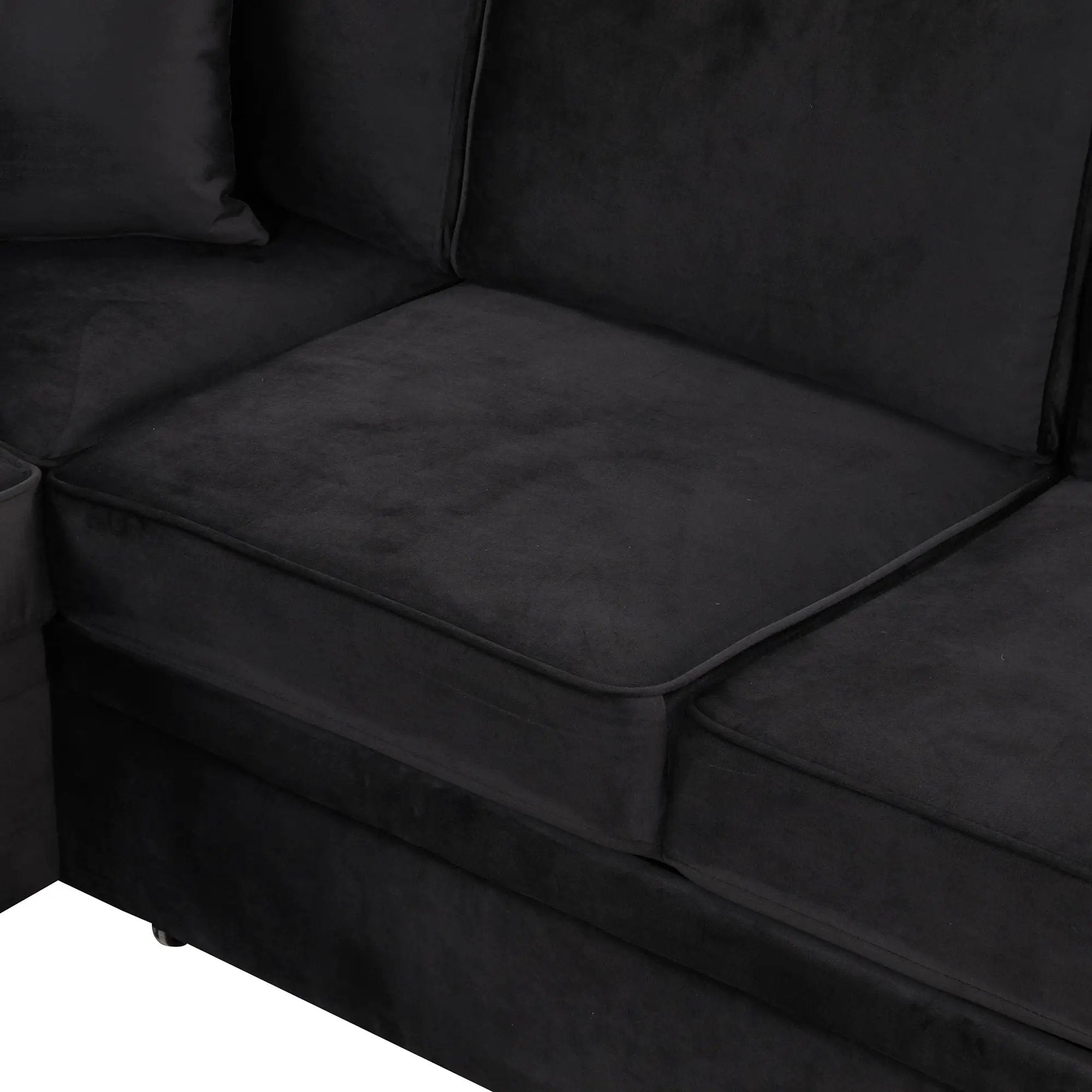 Sleeper Sofa Bed, 2 In 1 Pull Out Sofa Bed L Shape Couch With Storage Ottoman For Living Room, Bedroom Couch And Small Apartment by HouseOfZazla