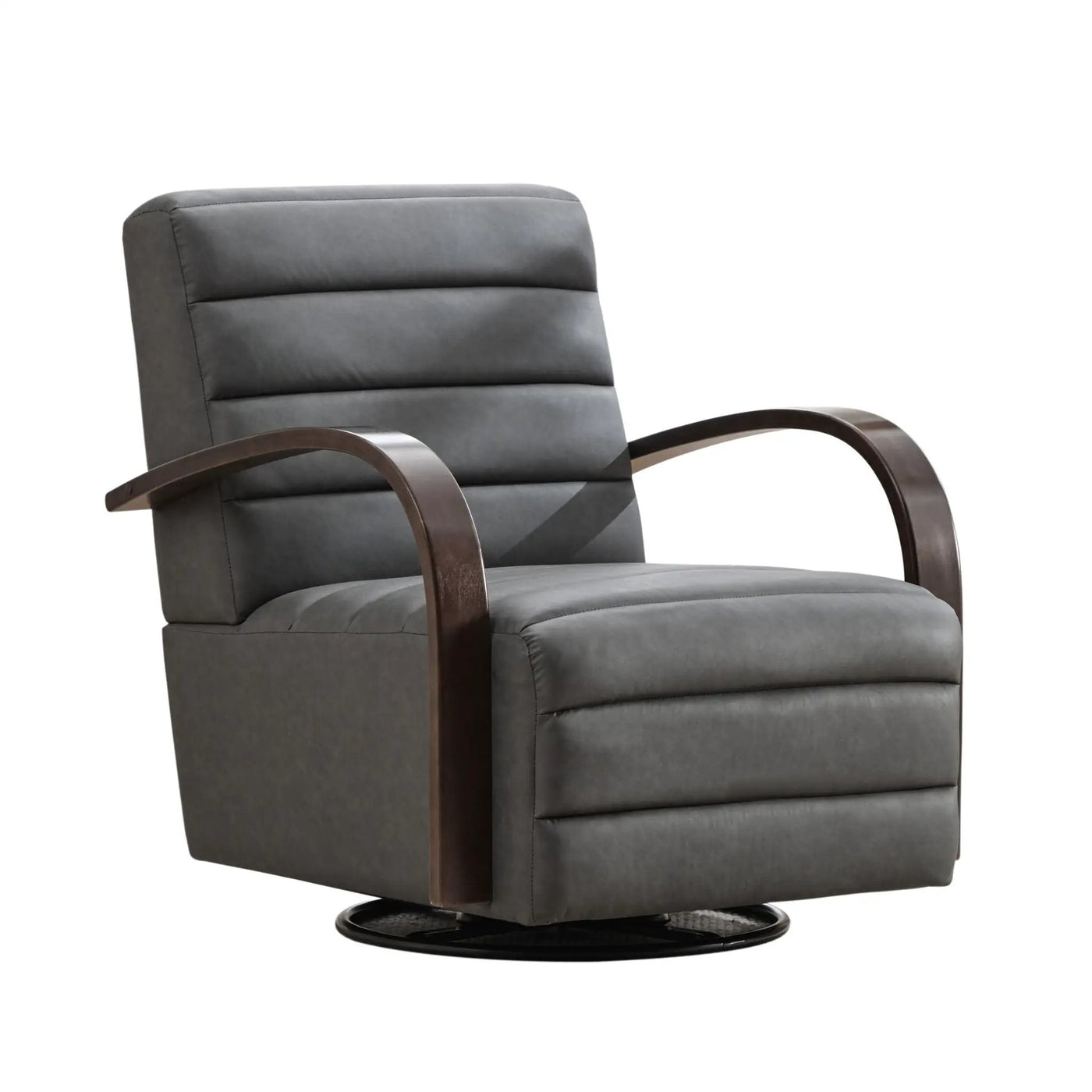 360° Swivel Accent Chair With Armrests, Comfy Lounge by Unique Piece Furniture