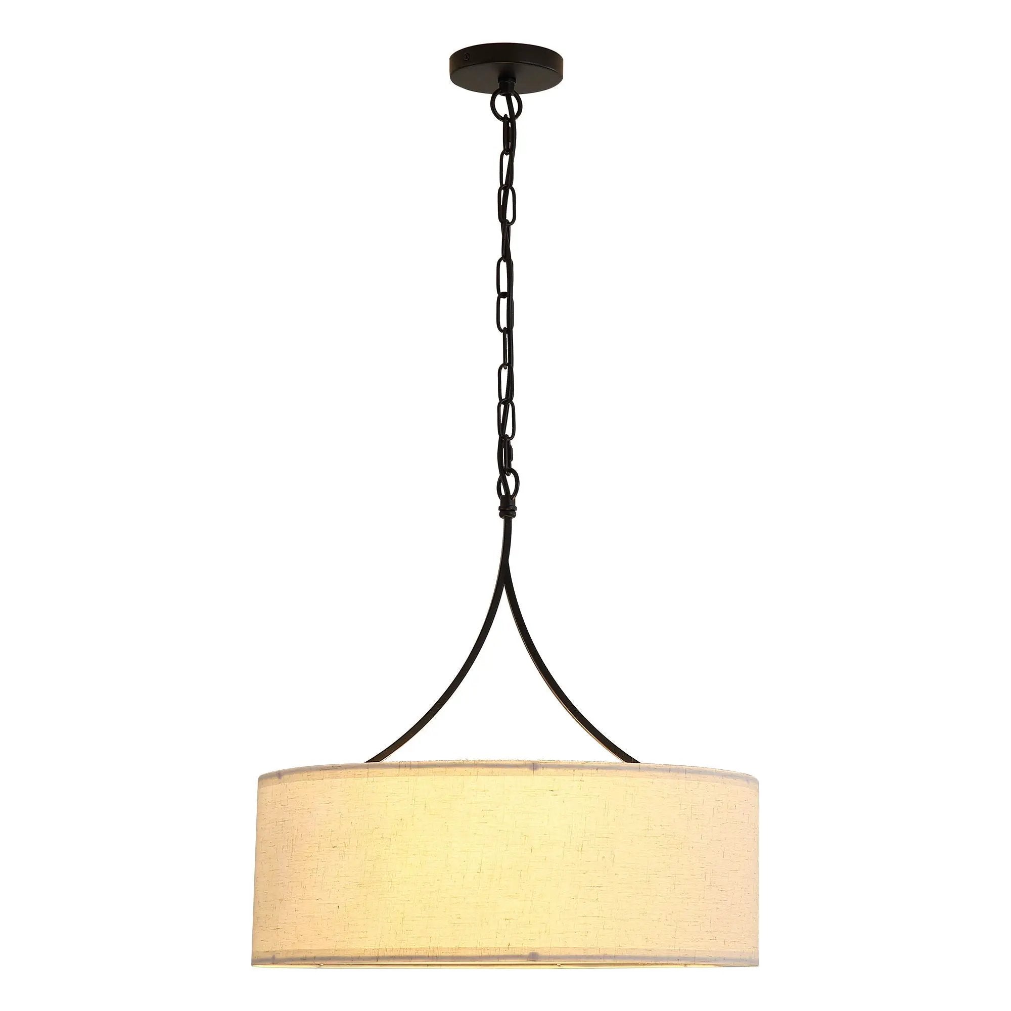 3 Light Drum Pendant Light by HouseOfZazla