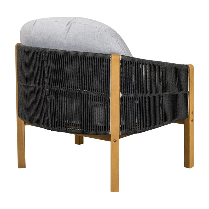 Grotta Outdoor Wood Club Chair by HouseOfZazla