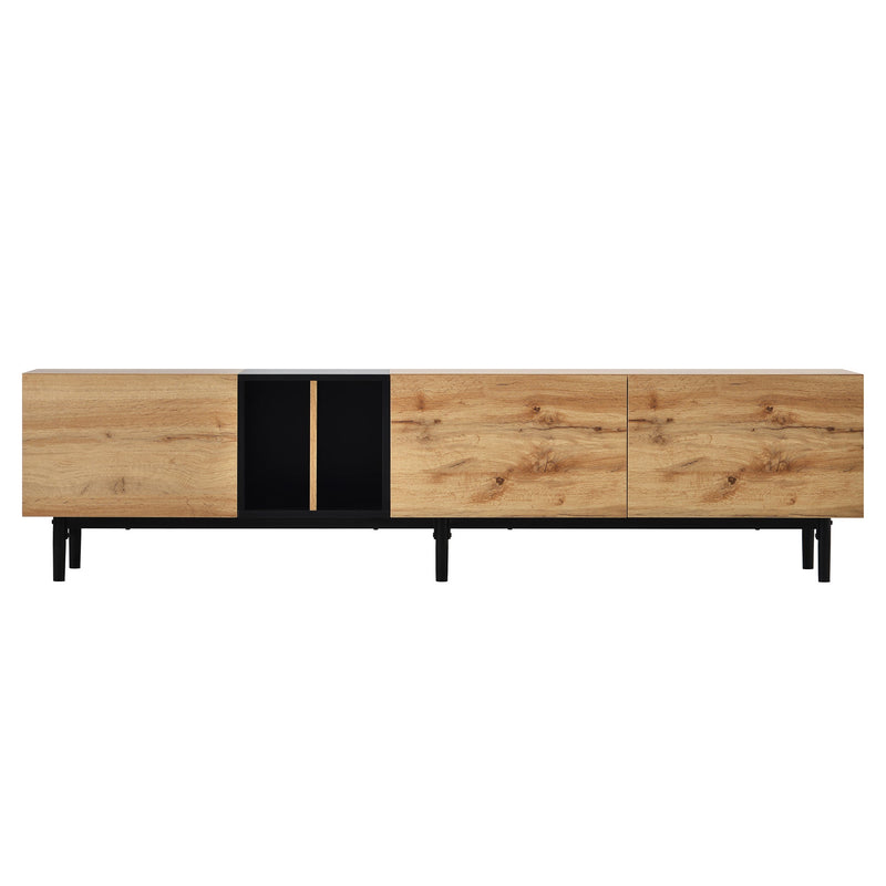 Modern Natural Wood color TV Stand by BLAKHOM