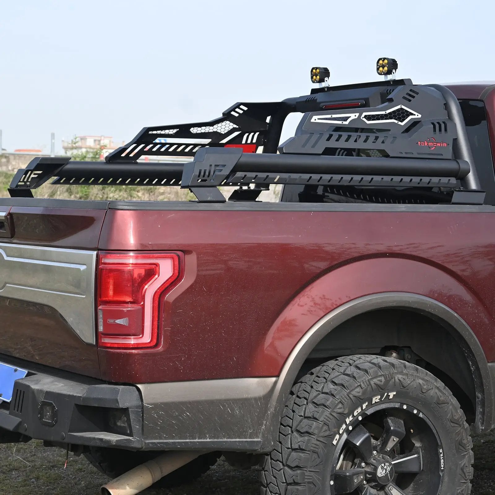 Universal Truck Bed Roll Bar, Steel Chase Rack Sport Bar by HouseOfZazla