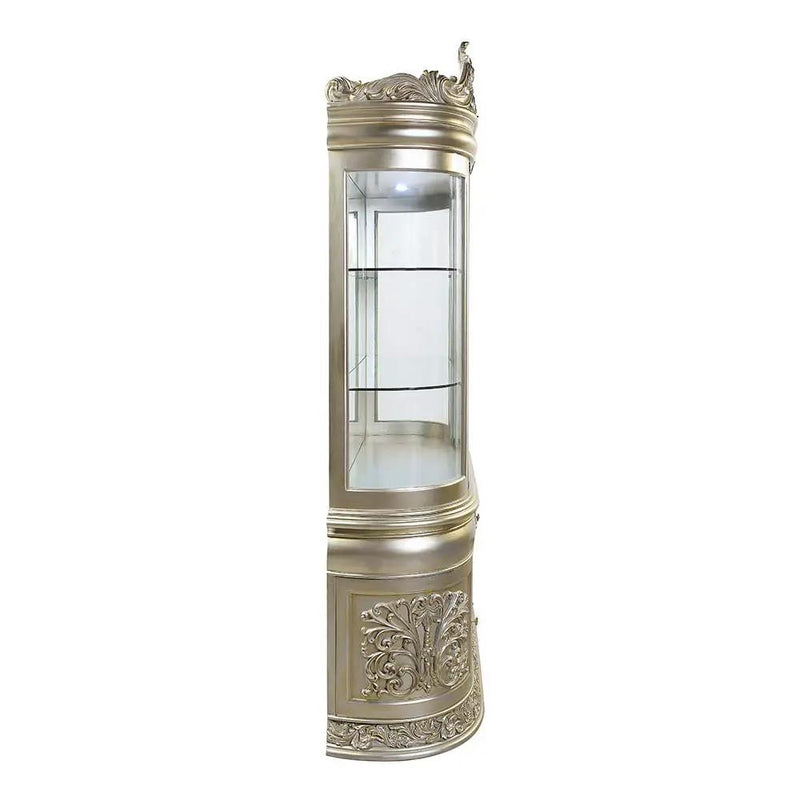 Sorina - Curio - Antique Gold by Unique Piece Furniture