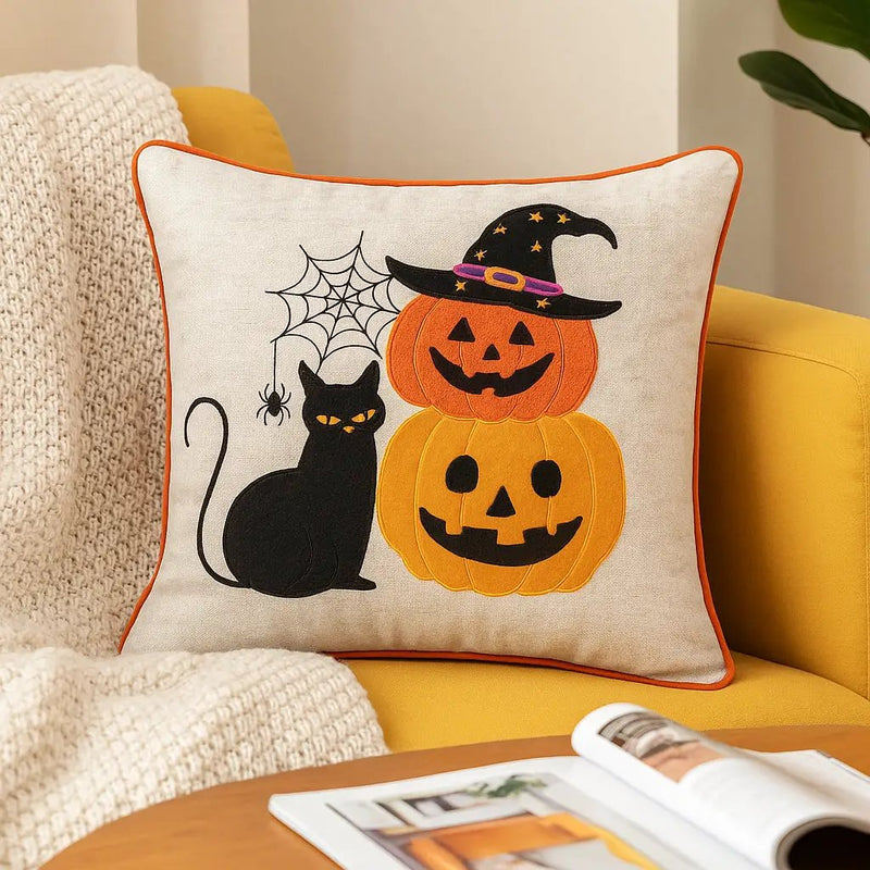 Halloween Decorative Pillow by HouseOfZazla