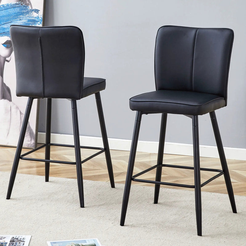 Modern Style Chair With Sleek Backrest Design (Set of 2) by Unique Piece Furniture