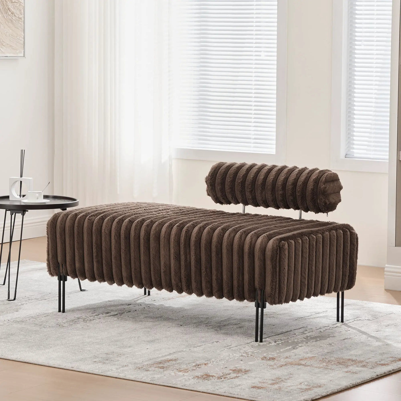 Mini Loveseat With Adjustable Backrest by HouseOfZazla