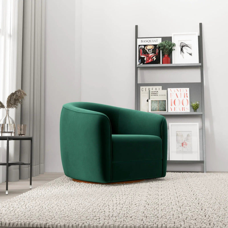 Elise - Mid-Century Modern Swivel Chair by HouseOfZazla
