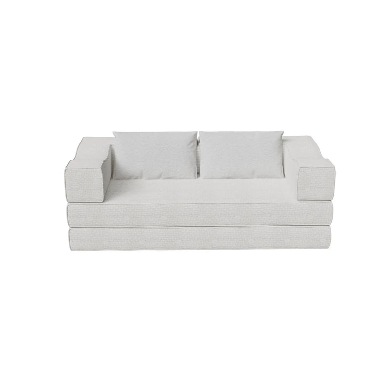 3 Seat Folding Floor Couch & King Size Bed Mattress by HouseOfZazla