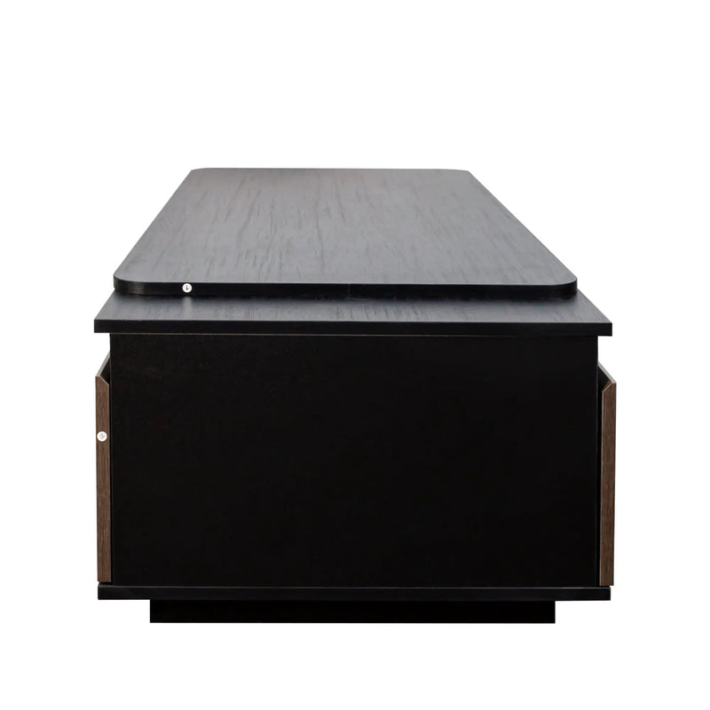 Extendable Coffee Table with 2 Storage Drawers by HouseOfZazla
