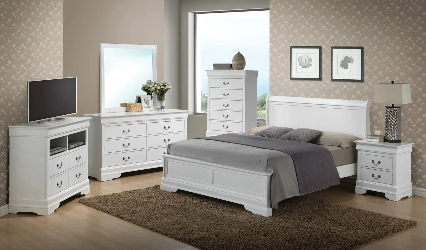 Sleigh Bed With Low Footboard by HouseOfZazla