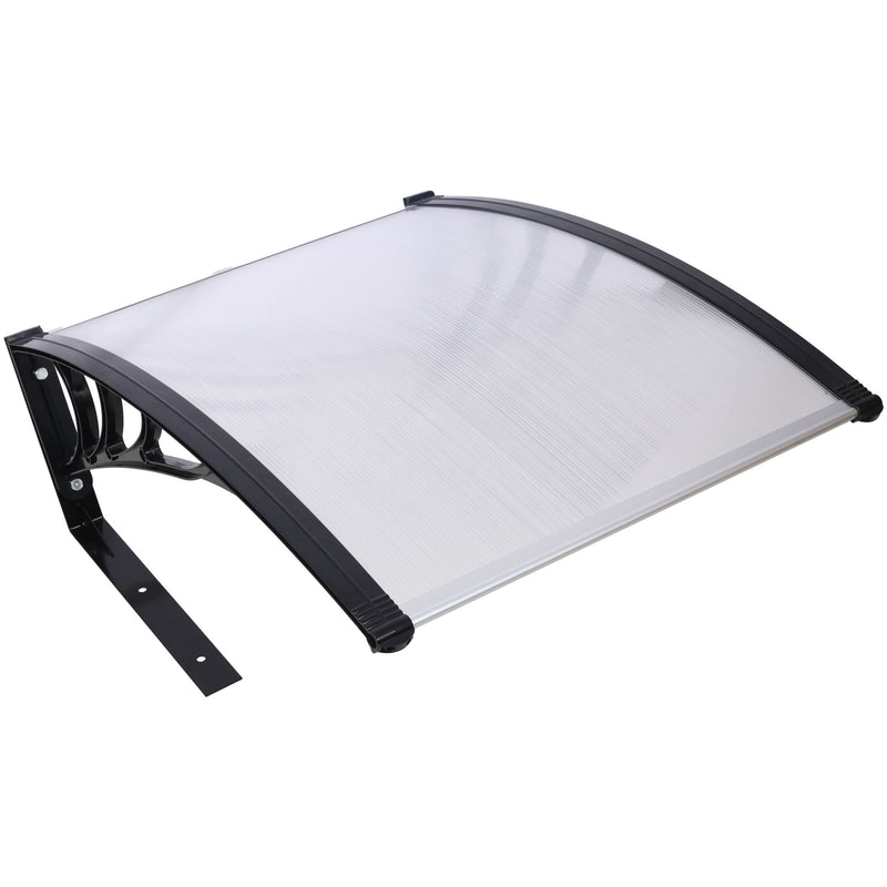 Weather Resistant Polycarbonate Canopy Outdoor Shade Cover For Robotic Lawn Mowers - Black by Unique Piece Furniture