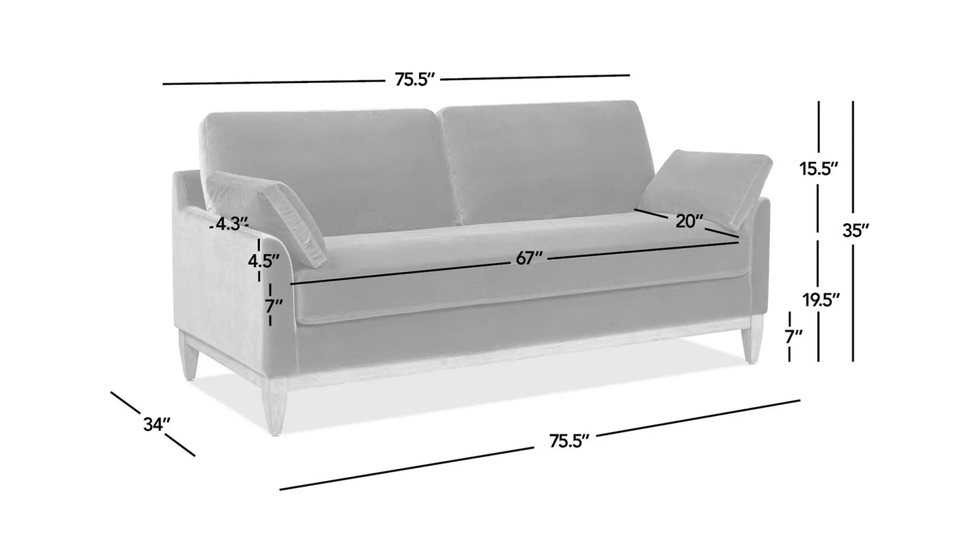 Pasadena - Modern Farmhouse Sofa by HouseOfZazla