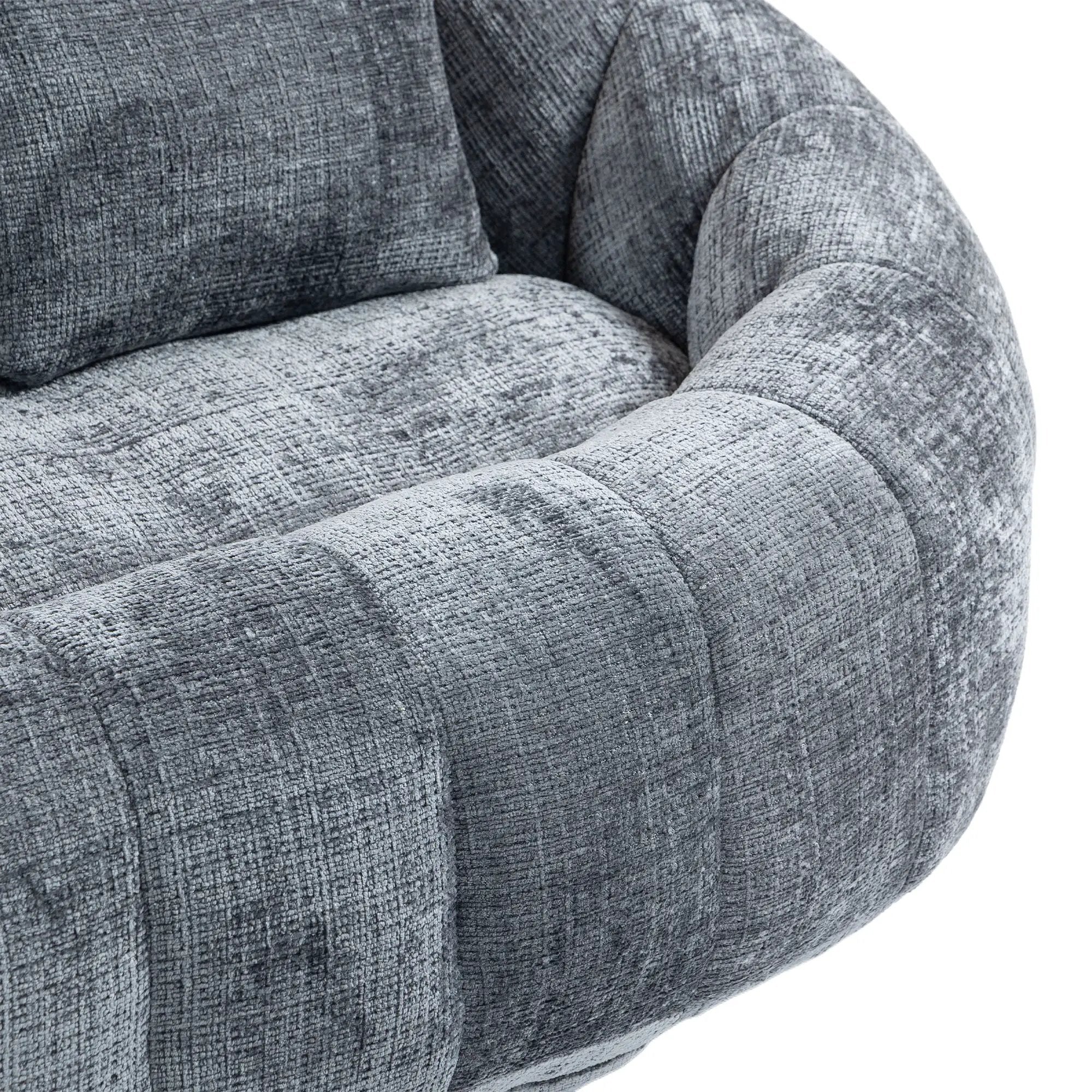 Bean Bag Lazy Sofa Durable Comfort Lounger by BLAKHOM