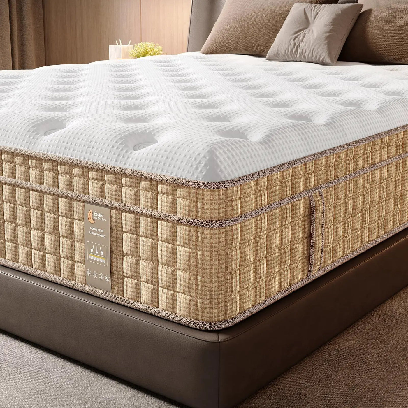 12" Hybrid Mattress With Innersprings & Gel Memory Foam by Unique Piece Furniture