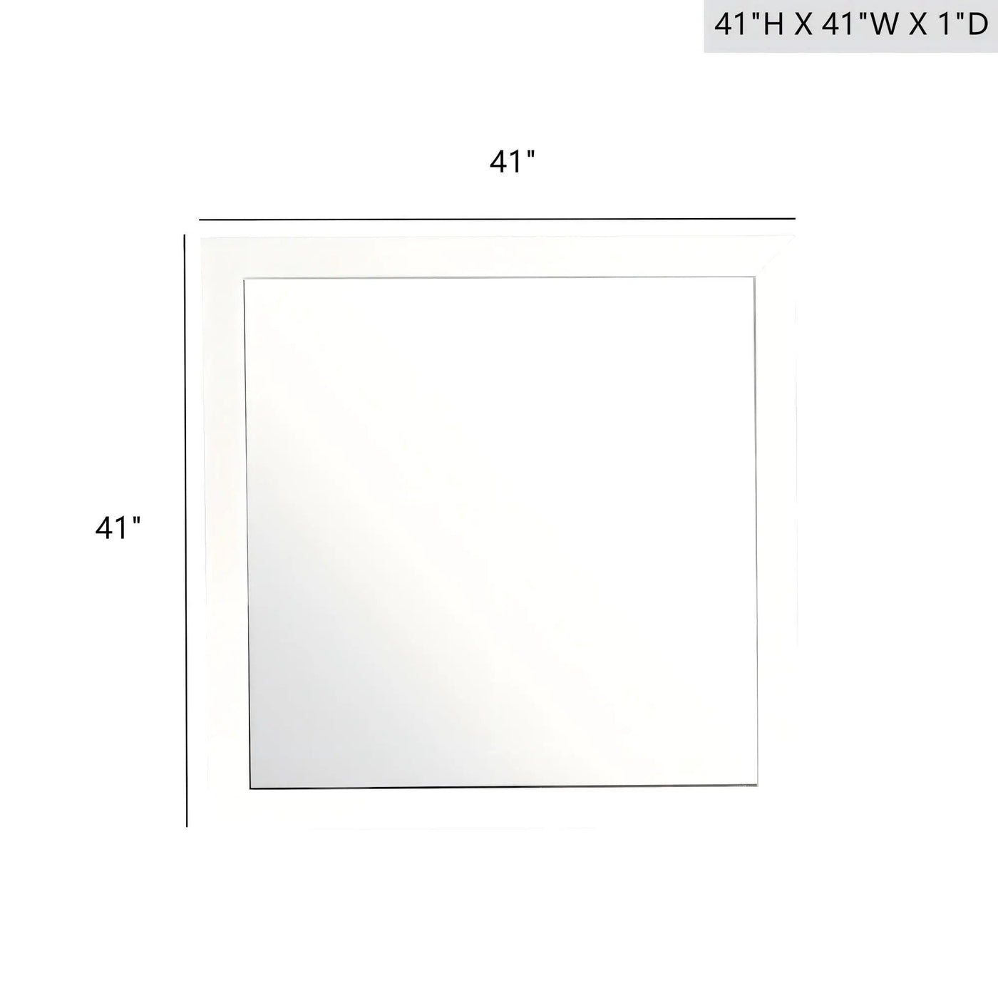 Burlington - Modern Design Transitional Wall Mirror by Unique Piece Furniture
