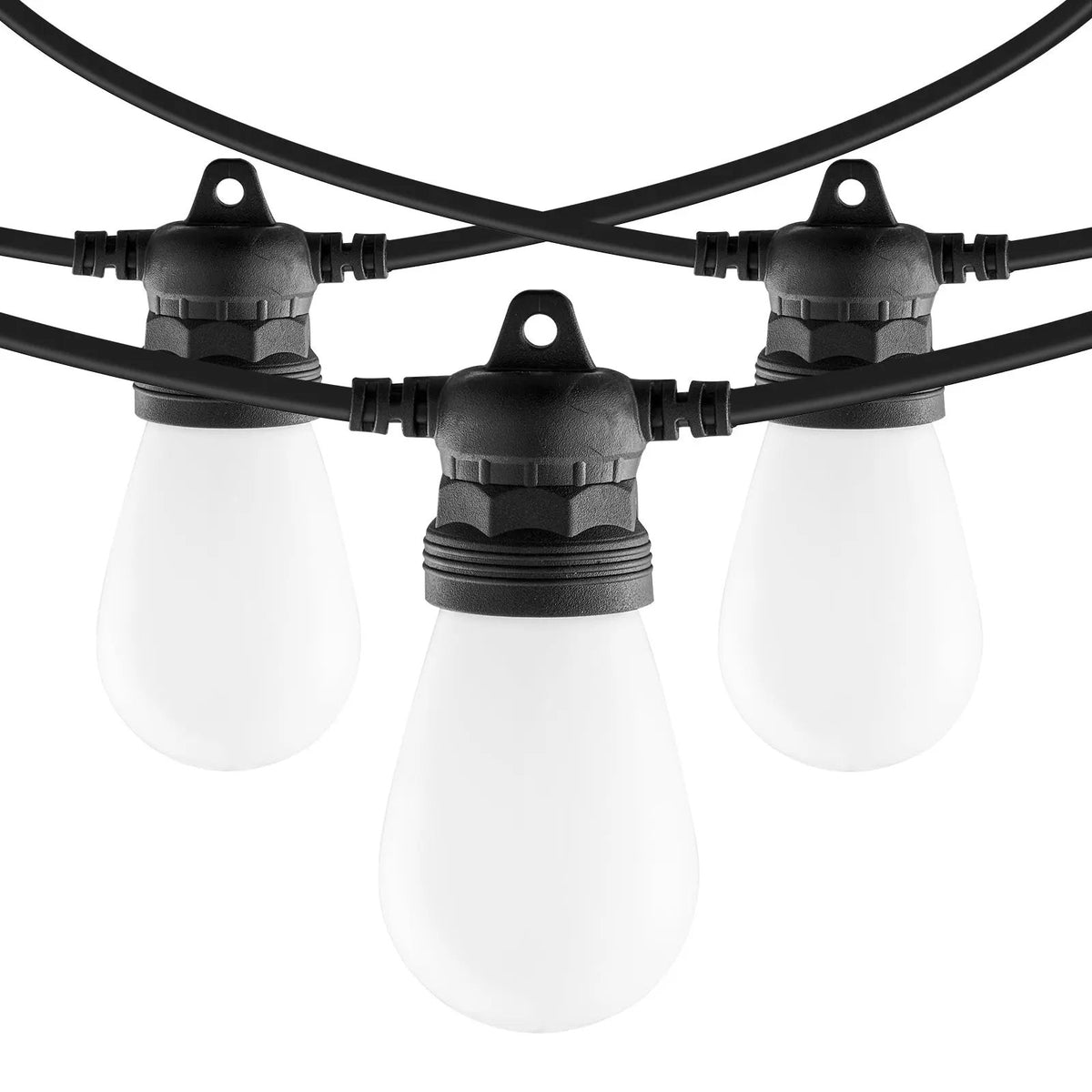 RGB Outdoor String Lights, 50FT with APP Control by HouseOfZazla
