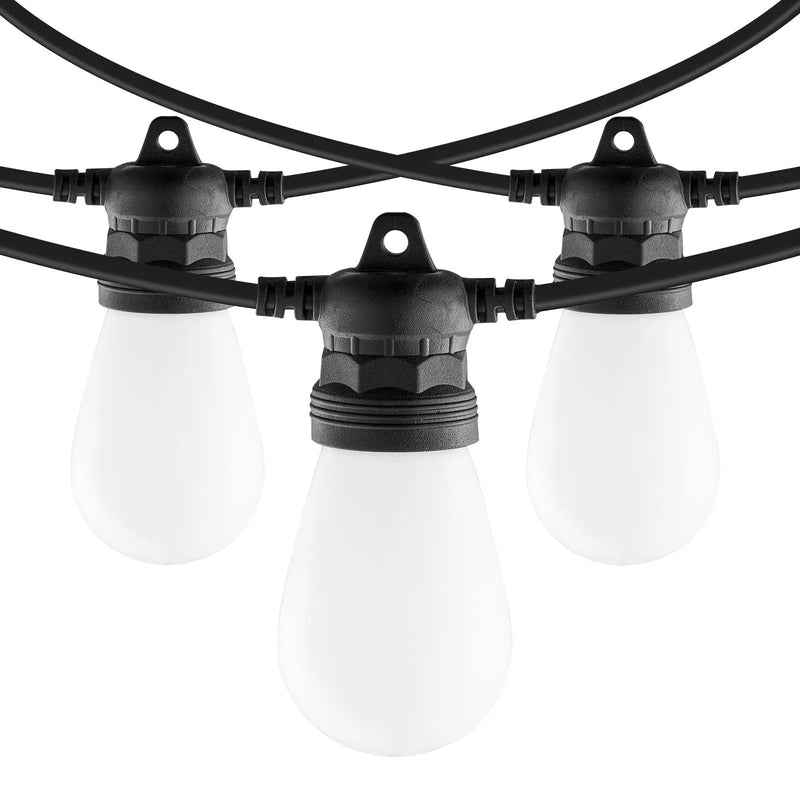 RGB Outdoor String Lights, 50FT with APP Control by HouseOfZazla