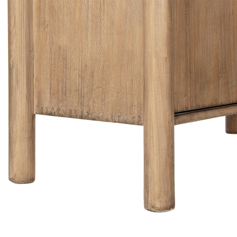 Nolan - Bookcase With Lower Cabinet - Natural by HouseOfZazla