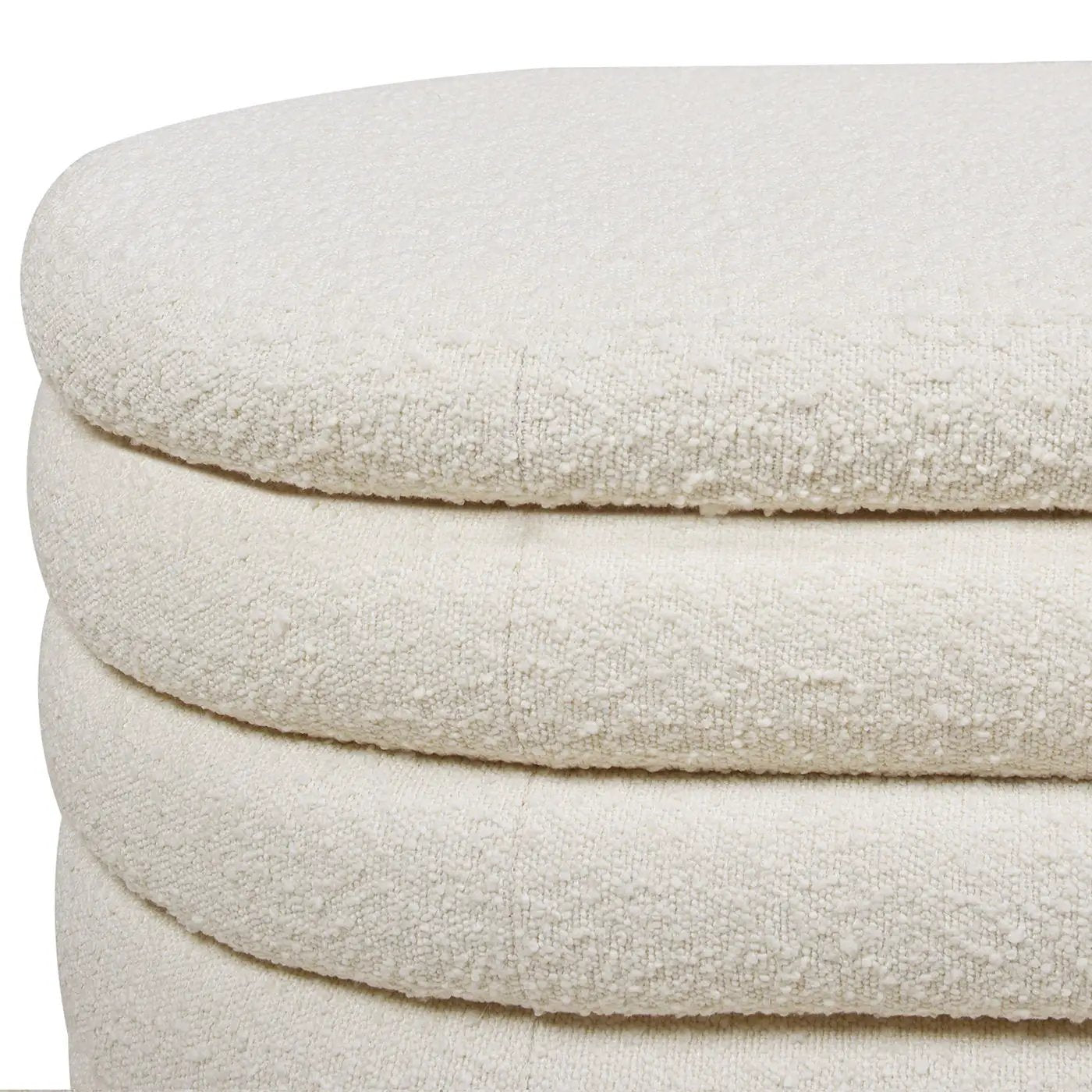 Fuji - Upholstered Oval Storage Bench by Unique Piece Furniture