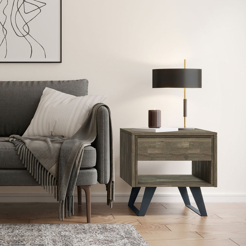 Lowry - Handcrafted End Table by HouseOfZazla