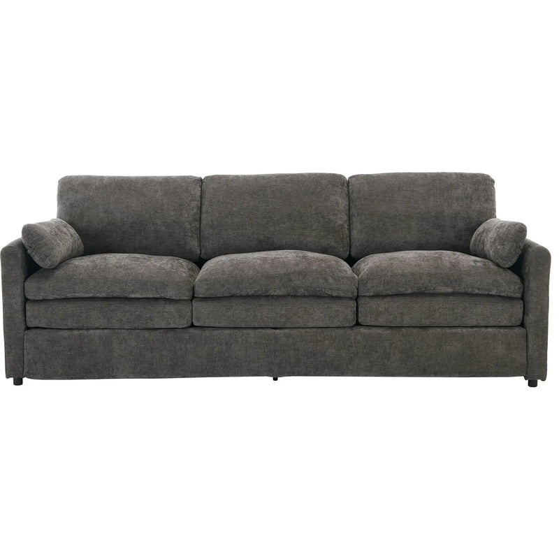Cozy Upholstered 3 Seater Sofa With Double Cushion by HouseOfZazla