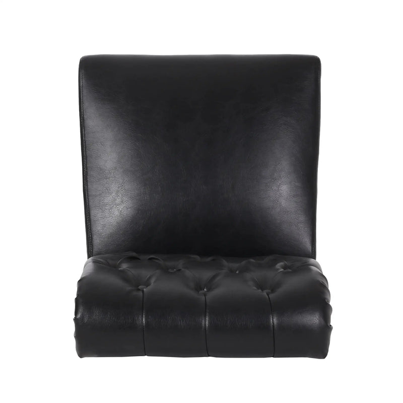 Broxton Tuft Dining Rolltop Chairs With Button Tufted Backrest (Set of 2) by HouseOfZazla