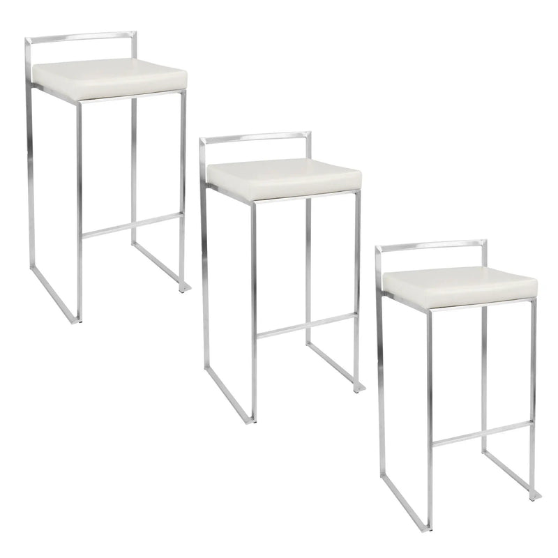 Fuji - Contemporary And Elegant Design Stackable Barstool by HouseOfZazla
