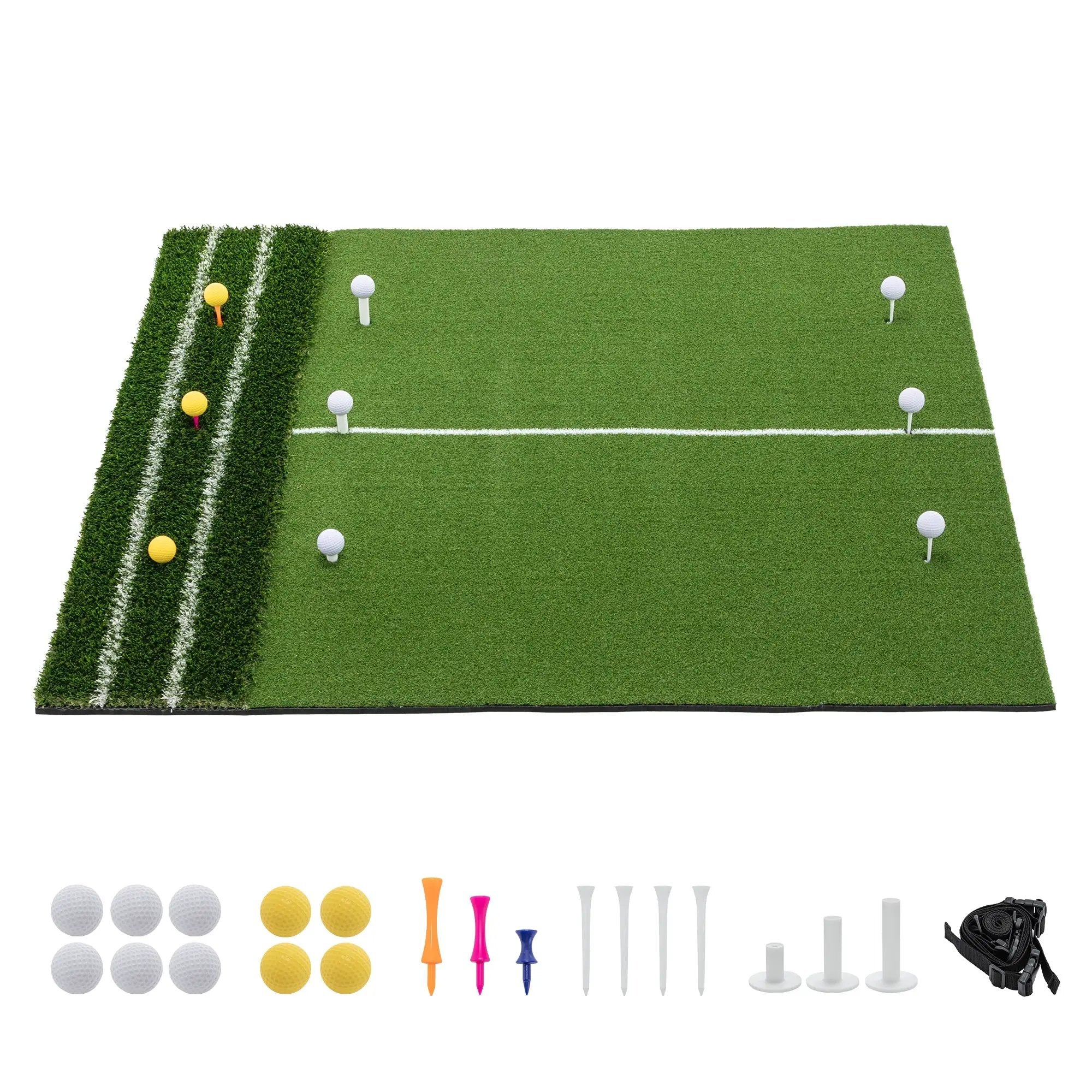 5'x4' Golf Hitting Mat with Guide Line by HouseOfZazla