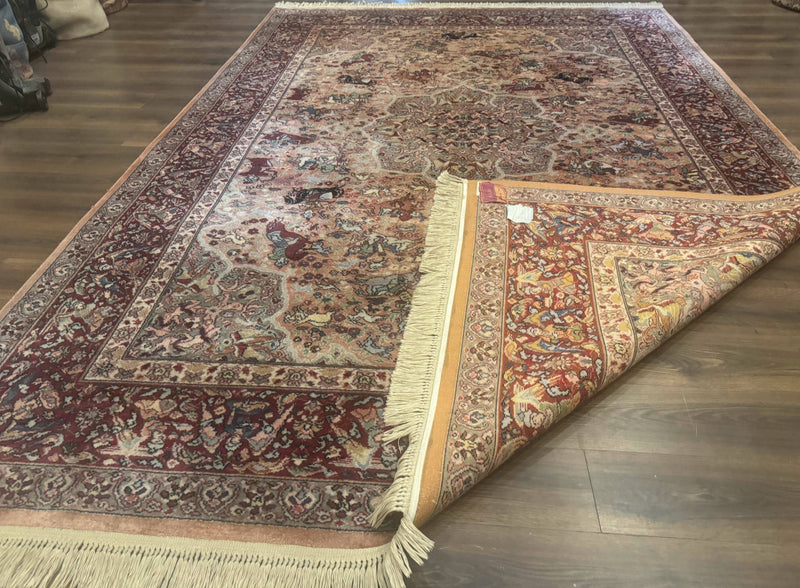 Karastan Rug 8.8 x 12 Persian Hunting Rug #723, Wool Area Rug by Jewel Rugs