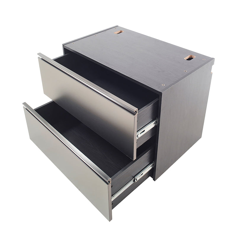 Nova Series - Drawer Wall Mounted Garage Cabinet - Dark Gray by HouseOfZazla