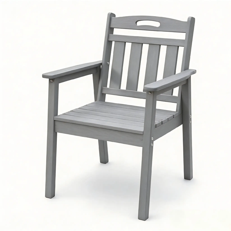 HDPE Outdoor Patio Dining Set with Table and 4 Chairs by HouseOfZazla