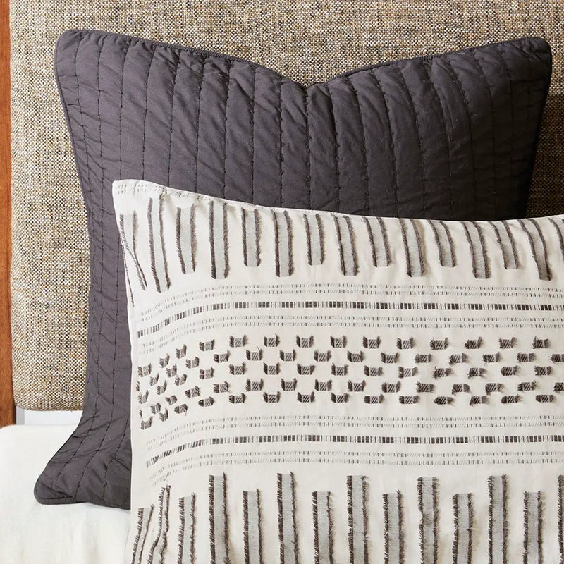 Full/Queen Cotton Jacquard Duvet Cover Mini Set by HouseOfZazla