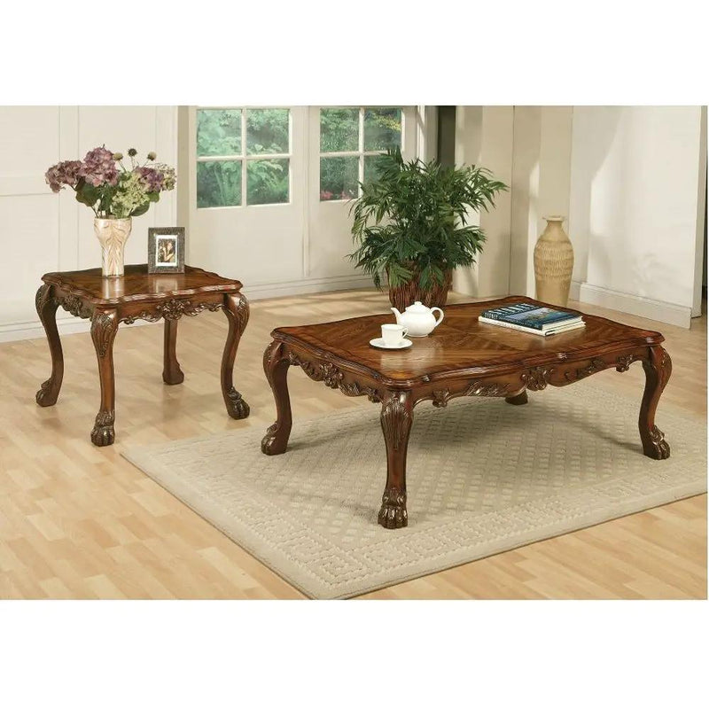 Dresden - 20" Coffee Table - Cherry Oak by Unique Piece Furniture