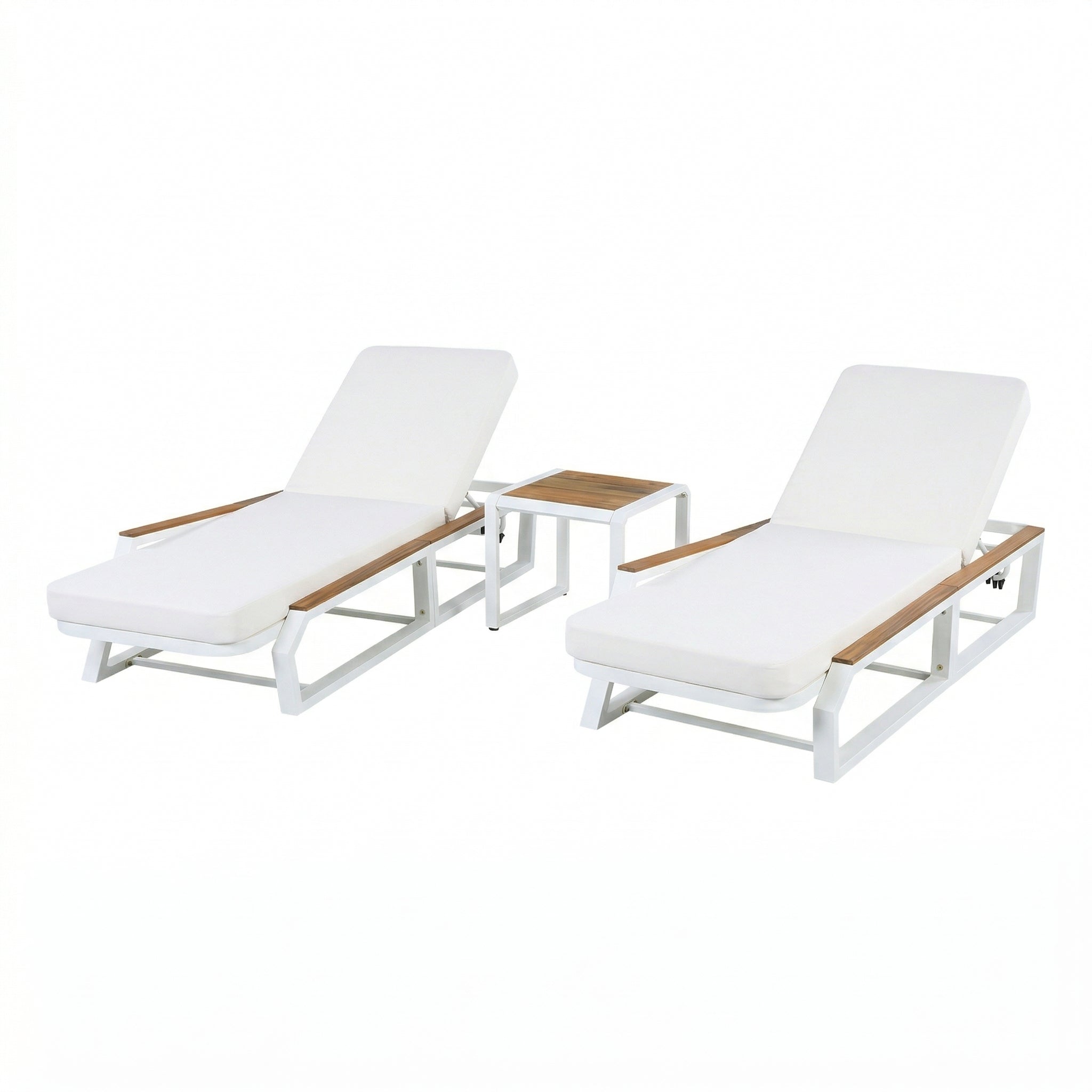 5-Piece Outdoor Chaise Lounge Set by HouseOfZazla