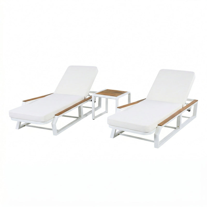 5-Piece Outdoor Chaise Lounge Set by HouseOfZazla