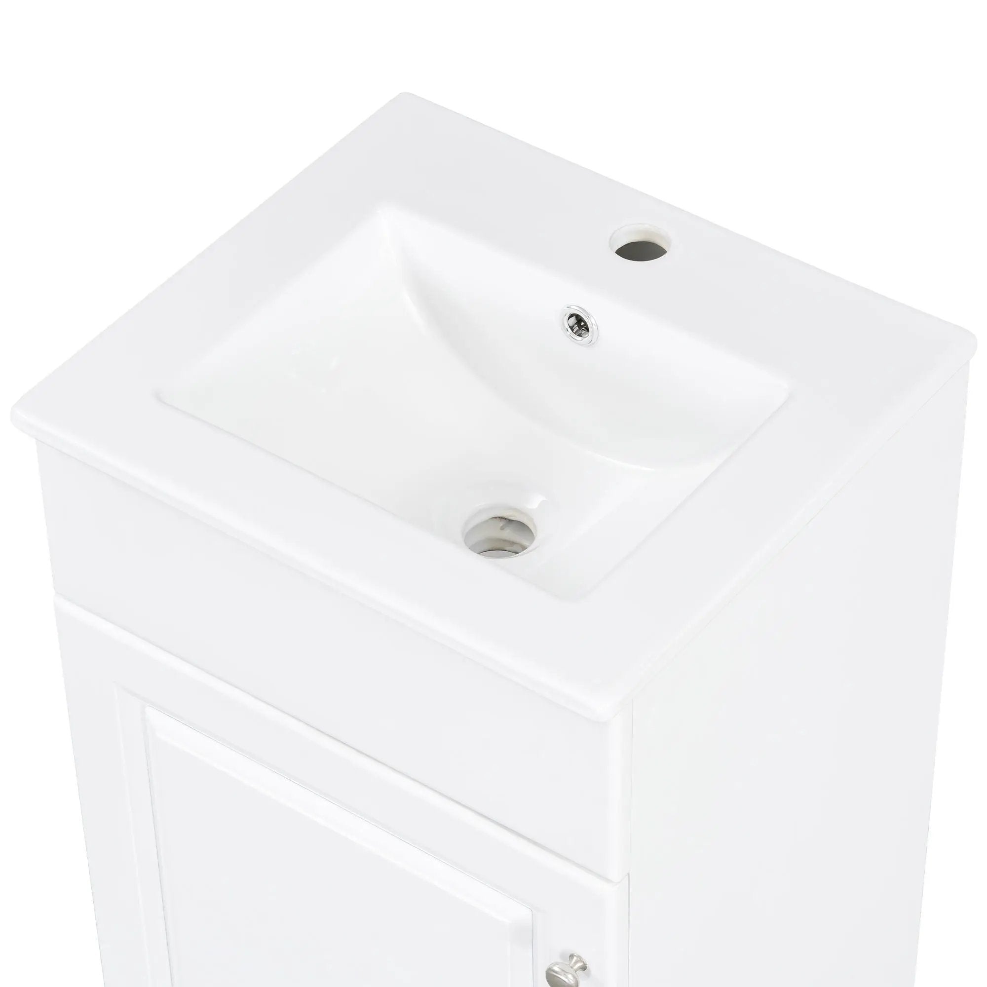 Bathroom Vanity With Sink, Cabinet With Adjustable Shelf
