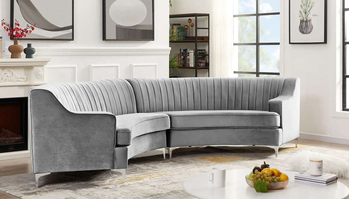 Curved Sofa by HouseOfZazla