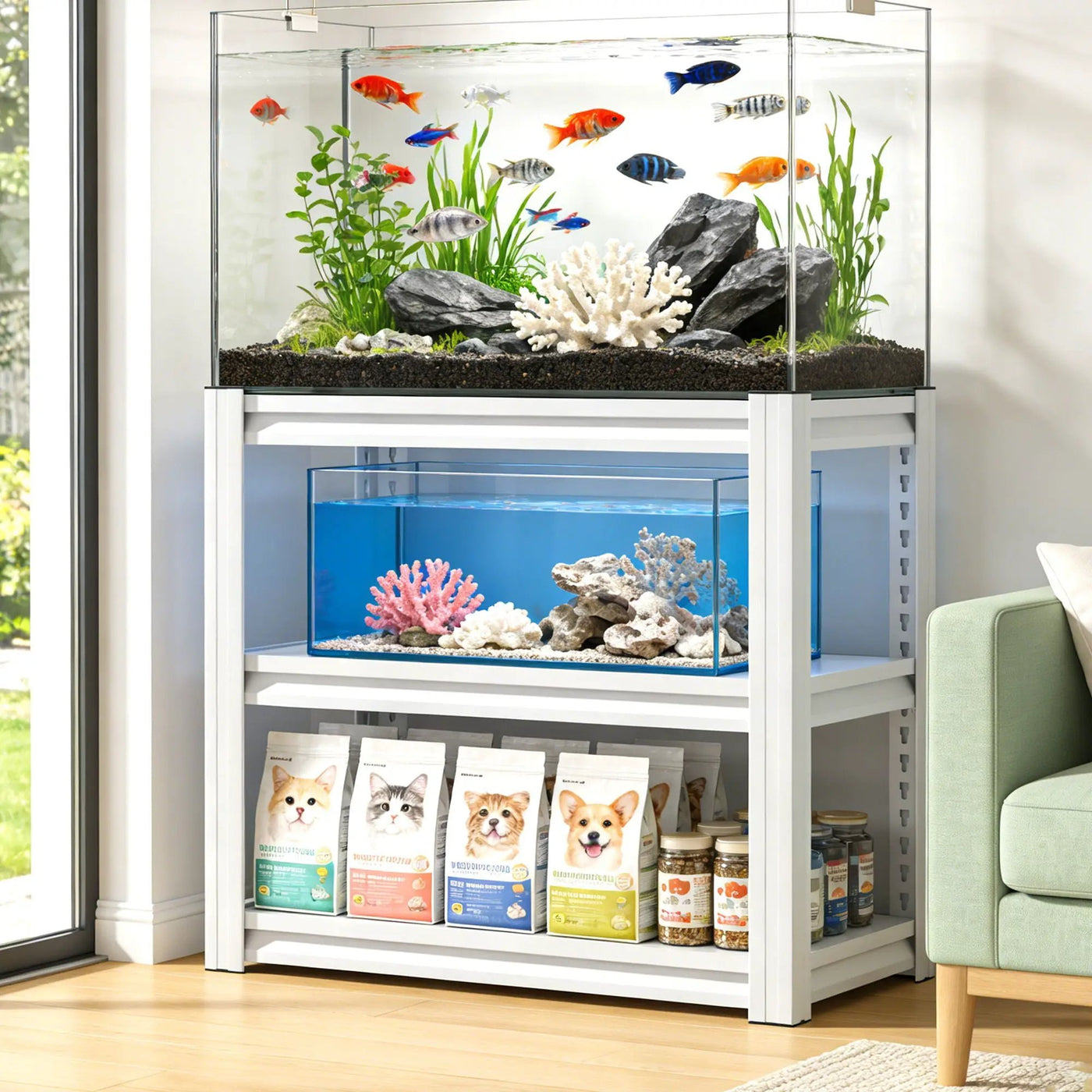 Fish Tank Stand by HouseOfZazla