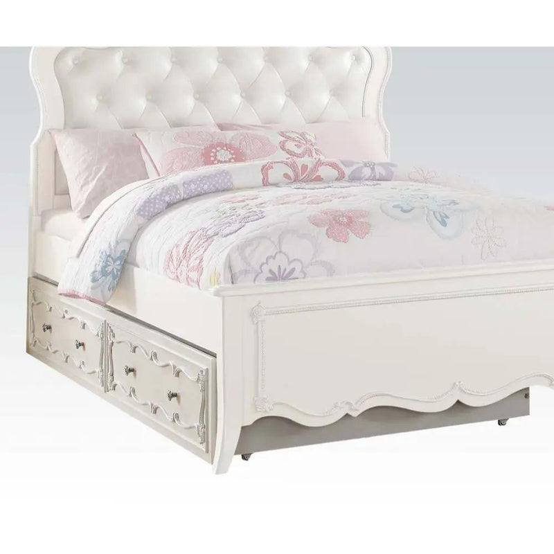 Edalene - Twin Trundle - Pearl White by Unique Piece Furniture