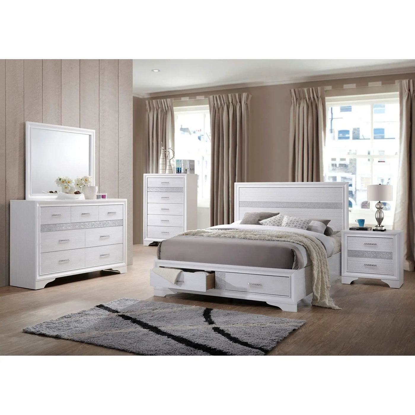 Storage Platform Bed 2 Drawer by HouseOfZazla