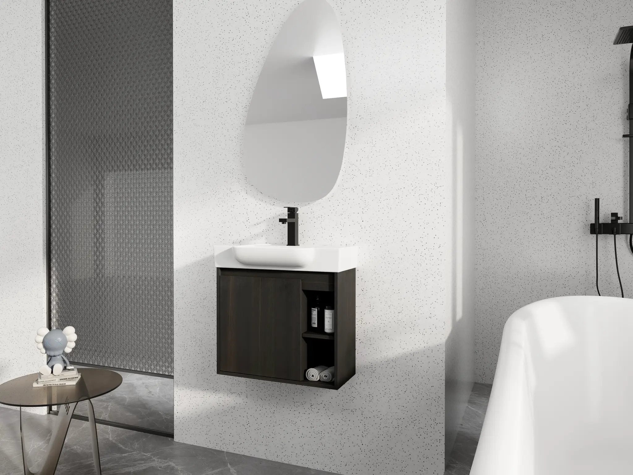24" Wall-Mounted Bathroom Vanity by HouseOfZazla