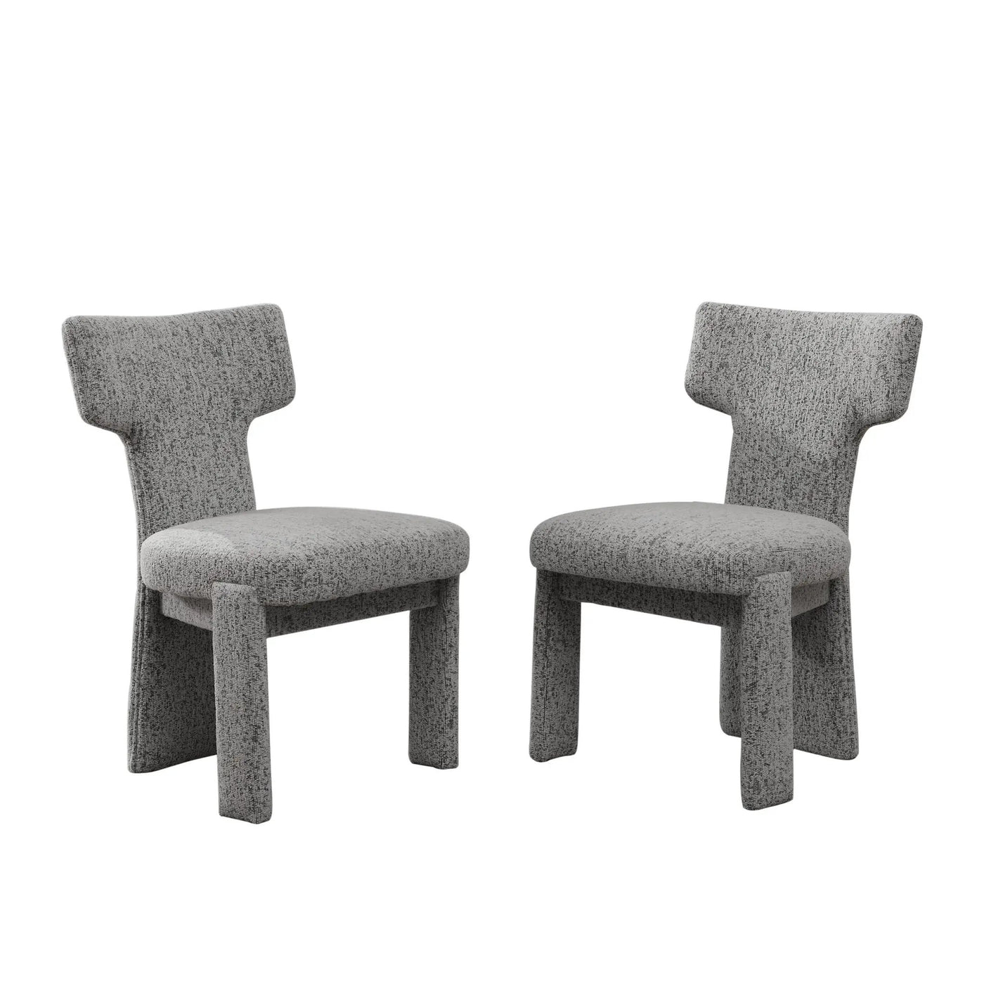 Armless Curved Back Accent Chairs by HouseOfZazla