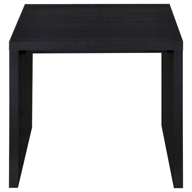 Canyon - Square Side Table - Black by HouseOfZazla