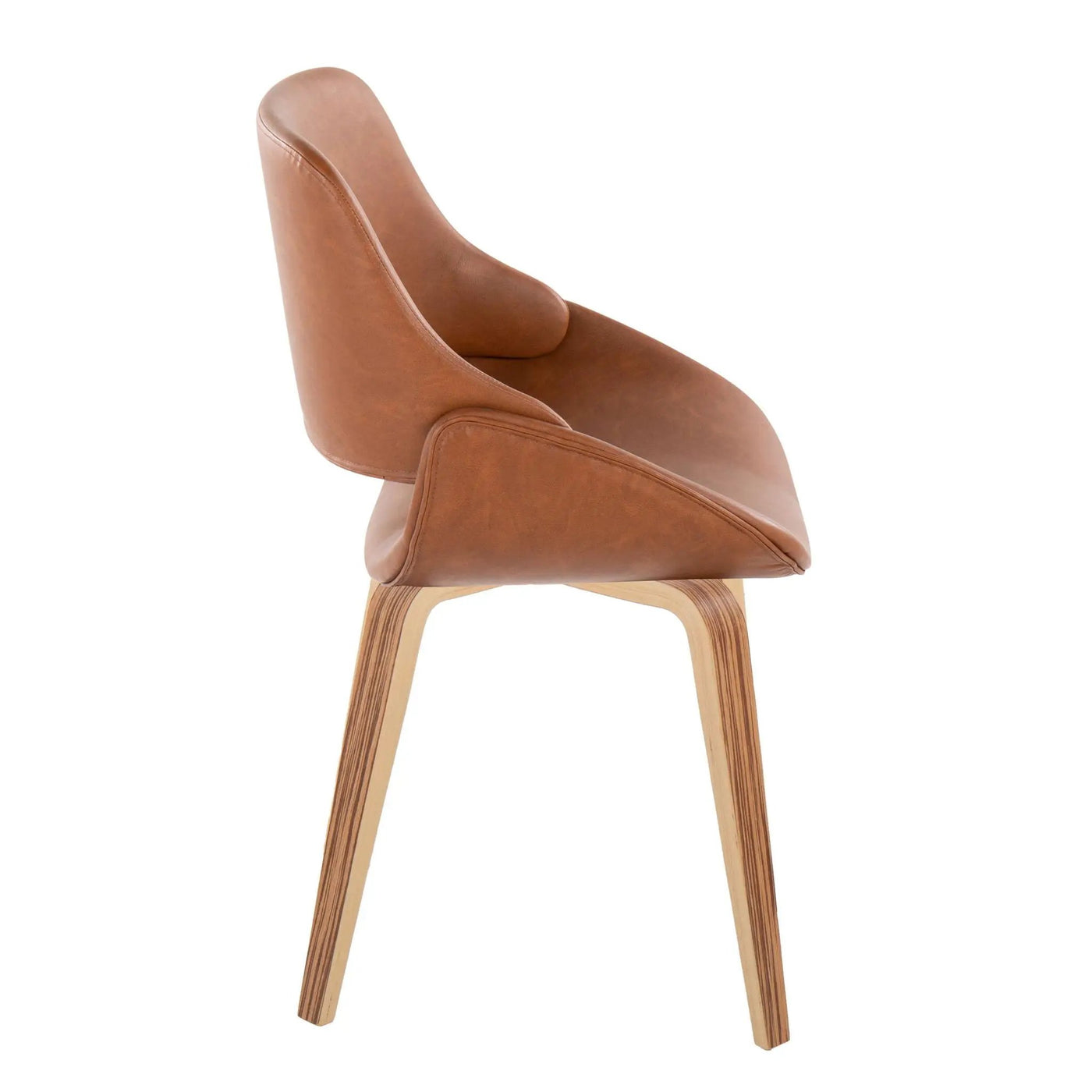 Fabrico - Mid Century, Modern Dining Chair (Set of 2) by HouseOfZazla
