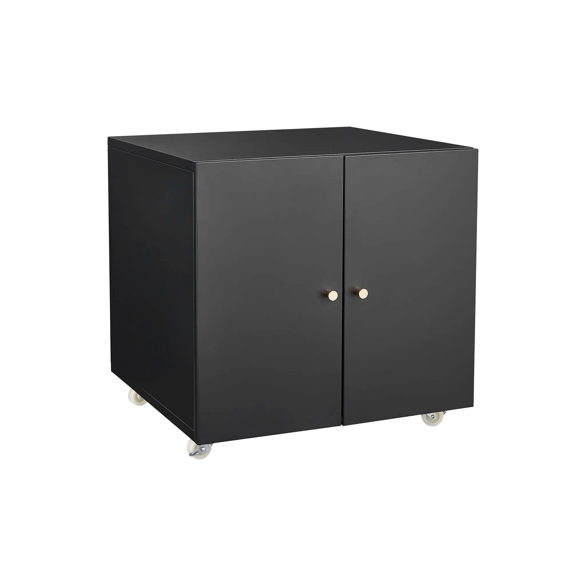 Office Furniture Copier Cabinet 2 Door Steel Copier Stand Mobile Pedestal File Printer Stand by HouseOfZazla