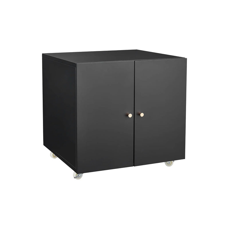 Office Furniture Copier Cabinet 2 Door Steel Copier Stand Mobile Pedestal File Printer Stand by HouseOfZazla