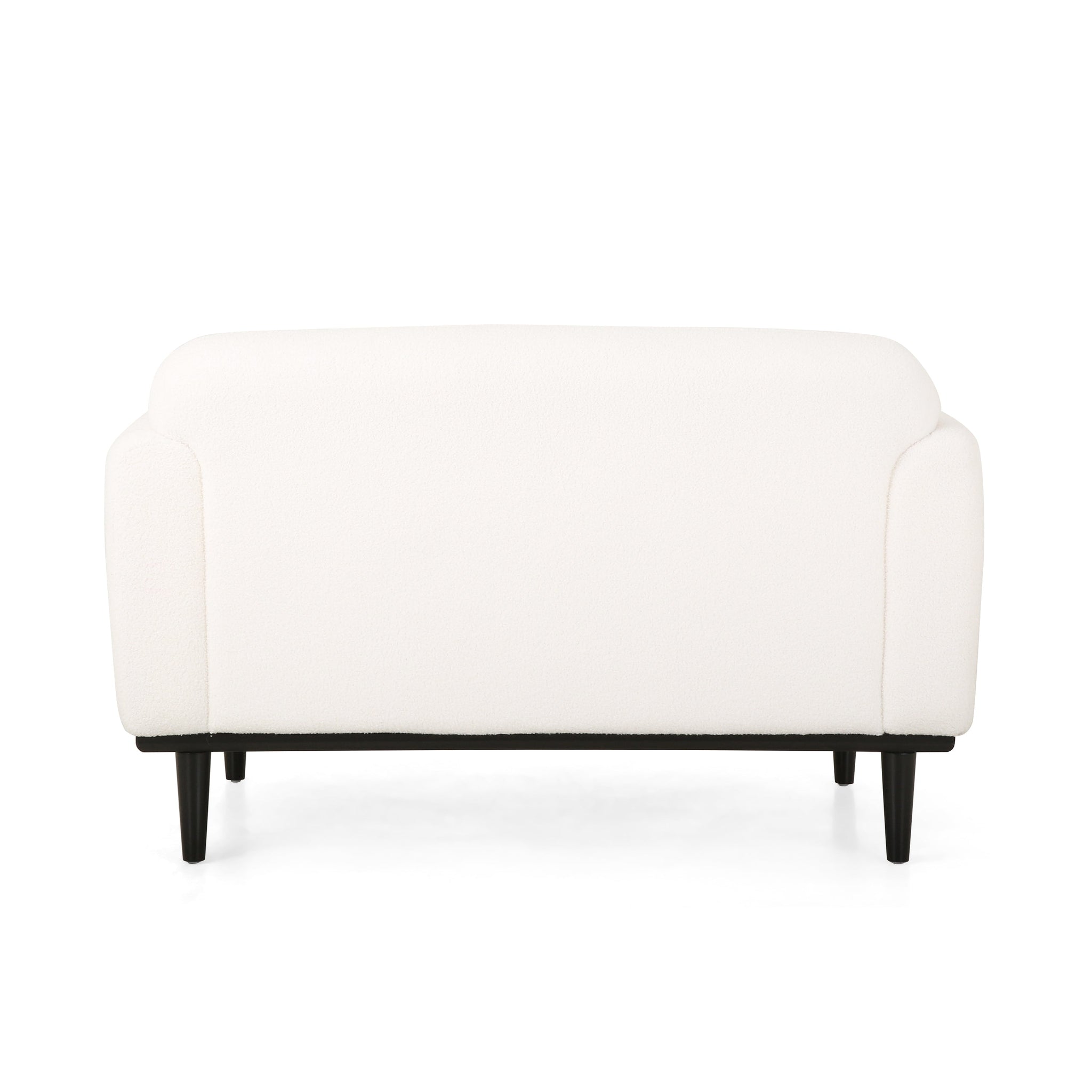 Bouclé Fabric Loveseat Sofa - 50 Inch by HouseOfZazla