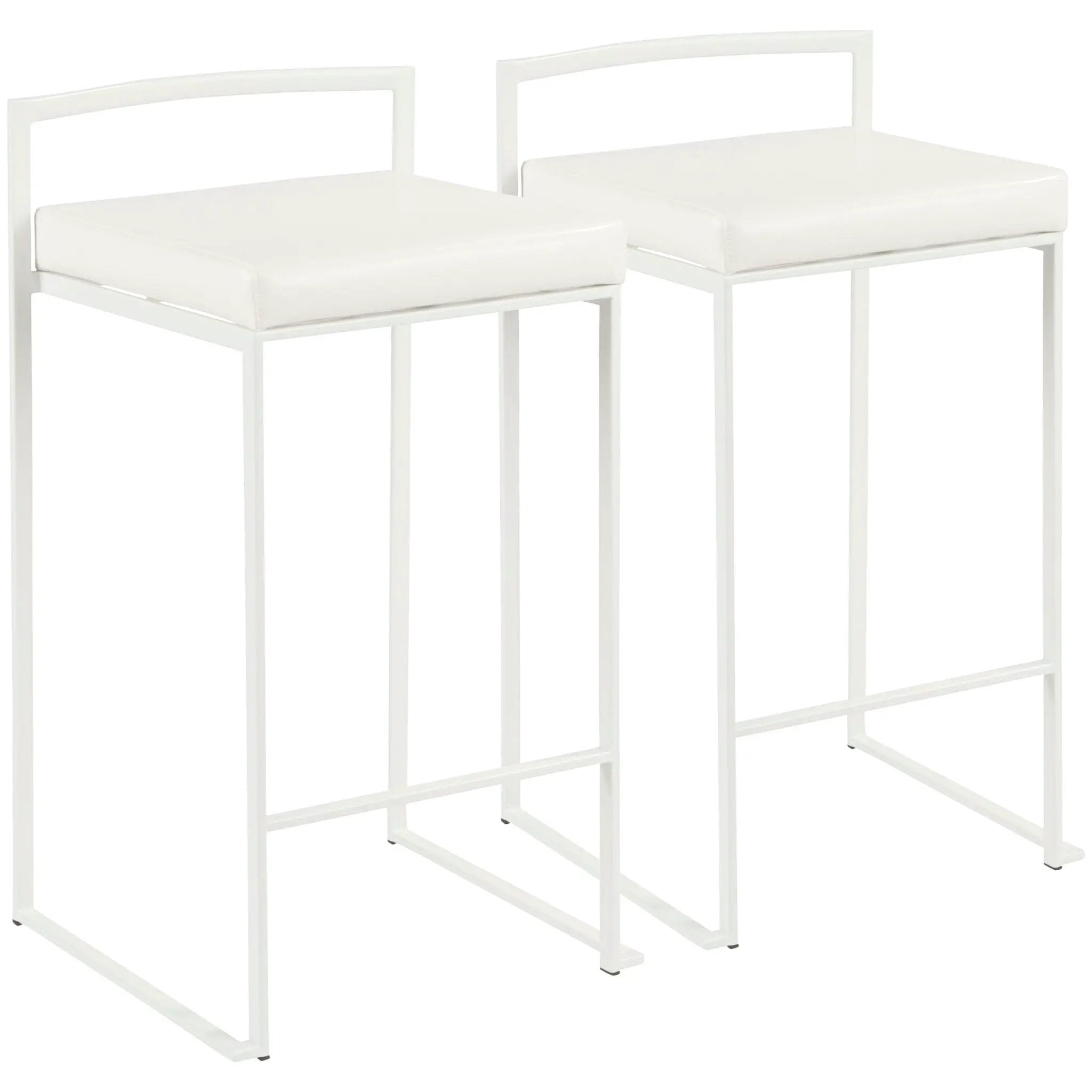 Fuji - Simple Elegance, Contemporary Stackable Counter Stool by HouseOfZazla