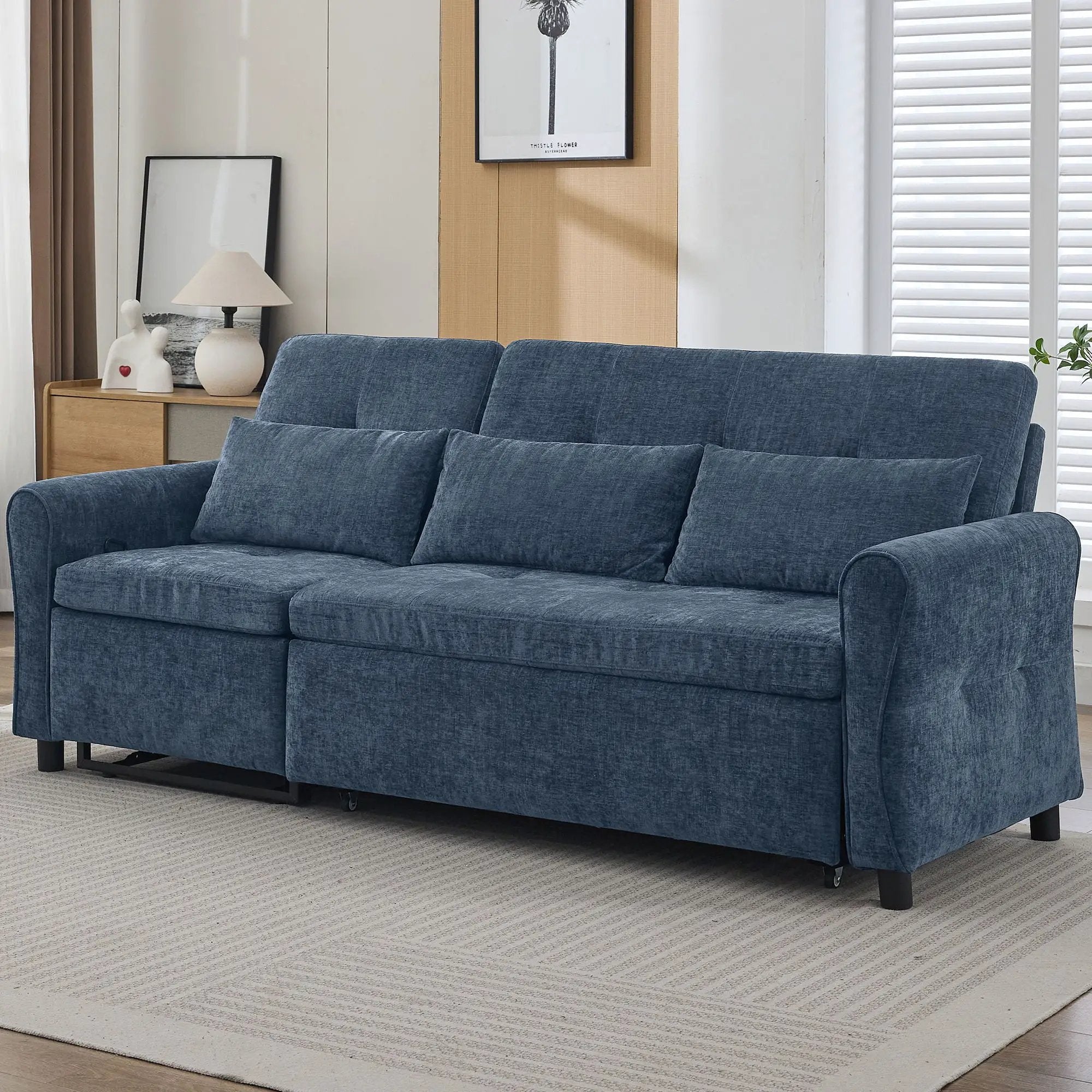 3 Seater Sofa Bed And Reversible Recliner by HouseOfZazla